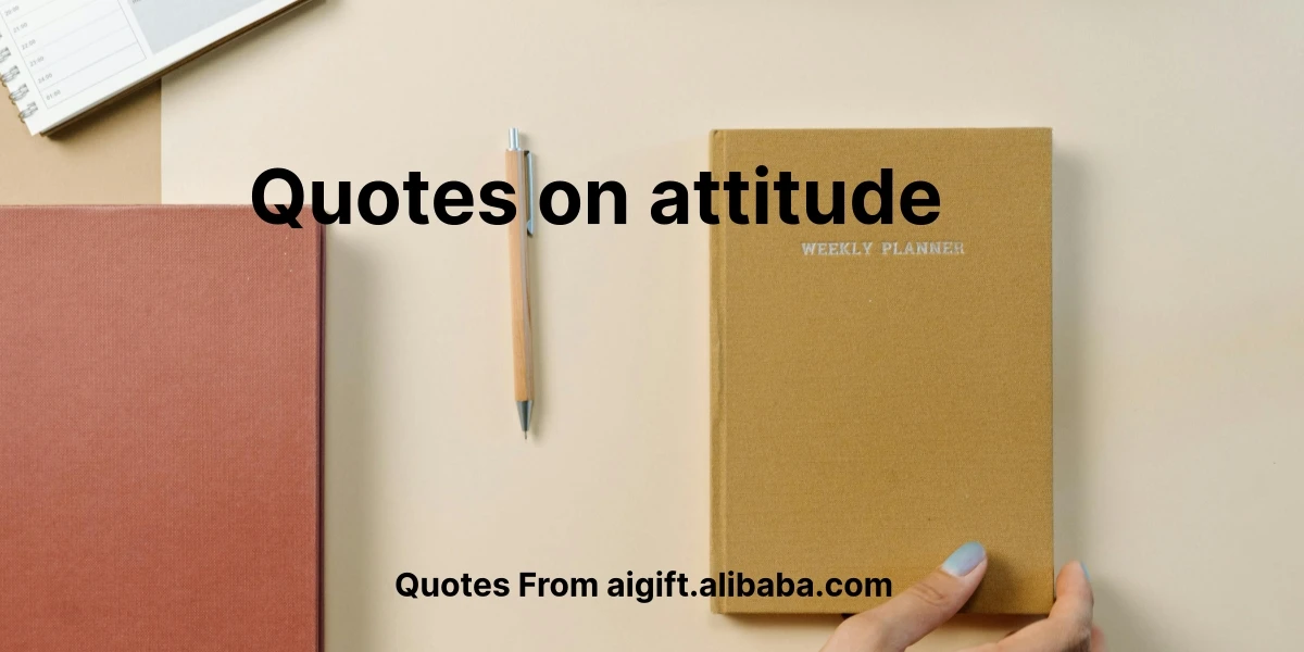 quotes on attitude