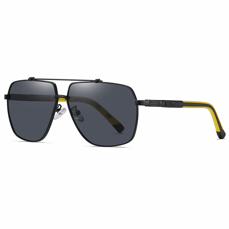 

Polarized Casual City Shades Sunglasses Oversized Elegant Unisex Metal Frames Sunglasses 2021, Picture shown