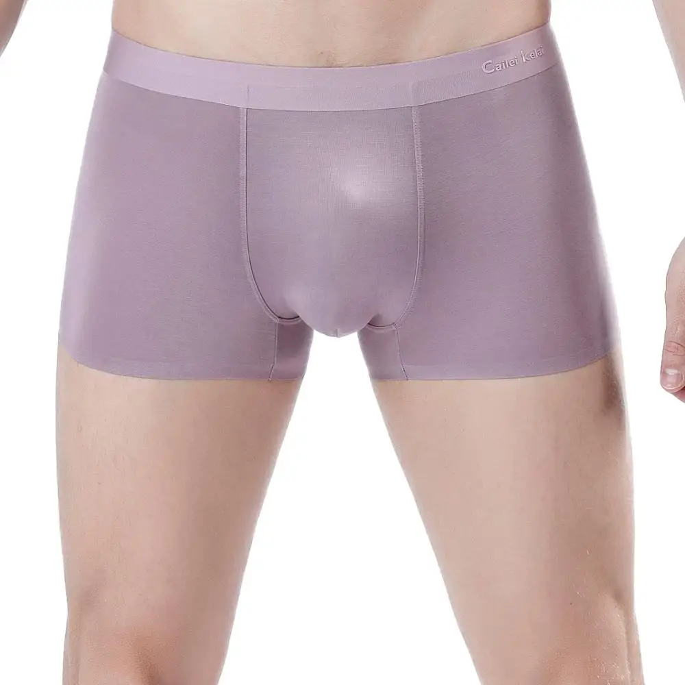 

Breathable elastic modal solid color bamboo underwear for men,men underwear boxer brief trunks