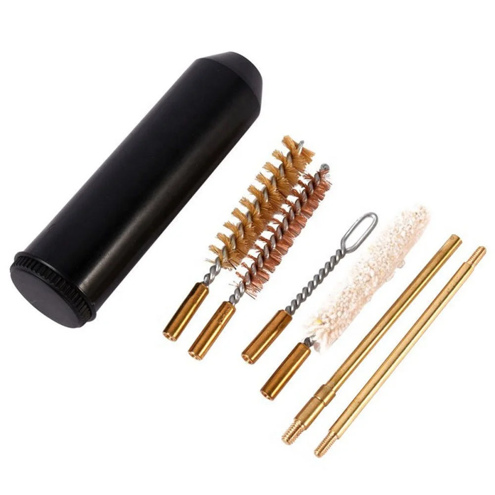

7 Pcs 9mm Powerful Cleaning Brass Rods Cleaner Wholesale Handgun Gun Cleaning Kit clean