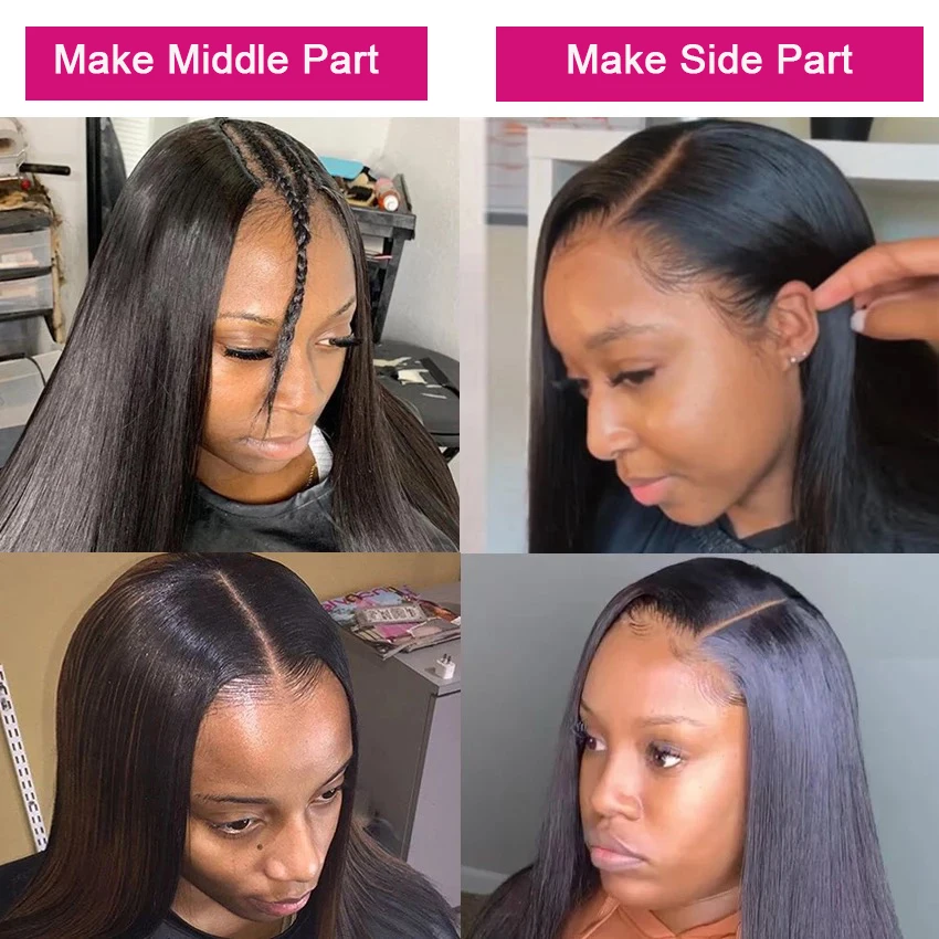
150% 180% Density Brazilian Virgin Pre Plucked Yellow U Part Wig,Two Bundles Lace Front Wig,Best seller in Market 