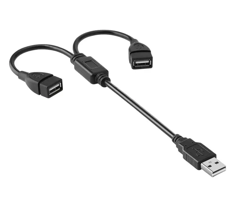 1.5M Black USB 2.0 A male to 2