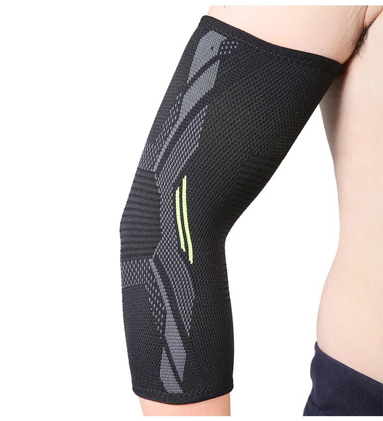

Sports Elbow Brace Compression Support Sleeve for Tendonitis Tennis Golf Elbow Treatment, Black