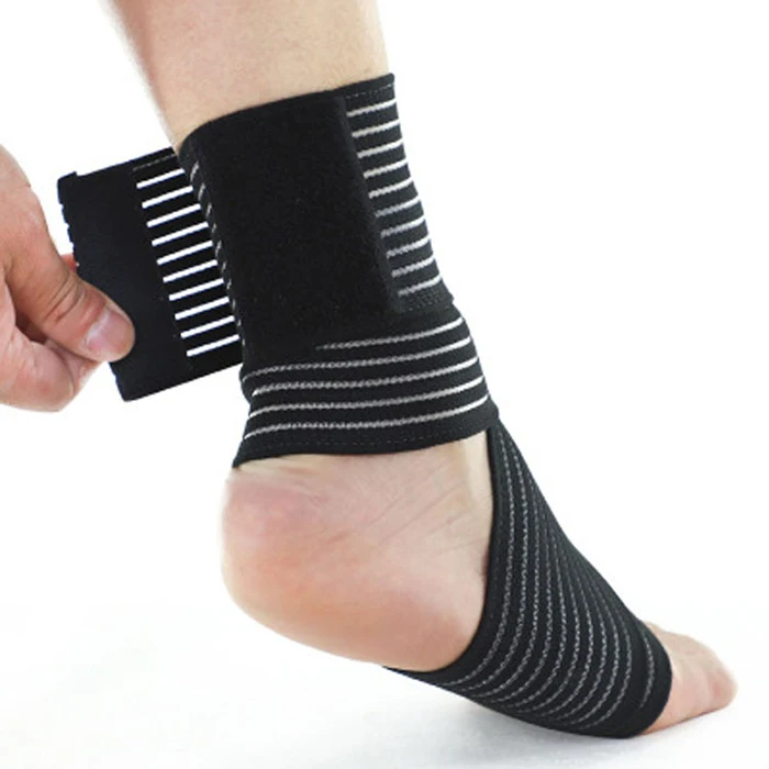 

Breathable adjustable women men wholesale customized compression riding ankle support brace protective ankle