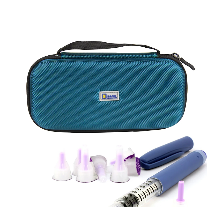 

Badu Insulin Travel Case Insulated Medication Cooler Travel Bag for Diabetic Insulin Pen and Vials Storage, Hunter