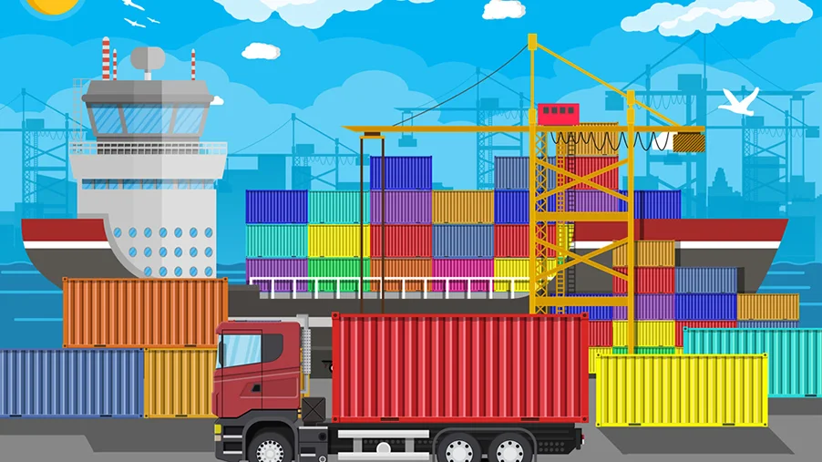 Delivery port