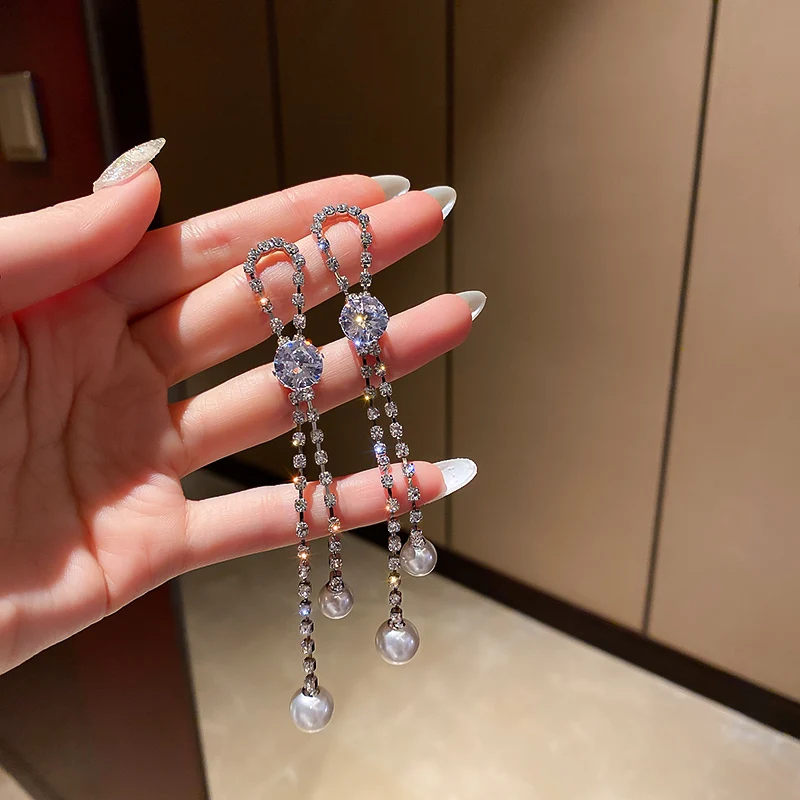 

fashion trendy 2021 crystal drop earrings