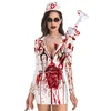 2019 Hot Sale Girl Clothing Club Dress Cosplay Halloween Costumes Women Sexy Zombie Nurse Uniform