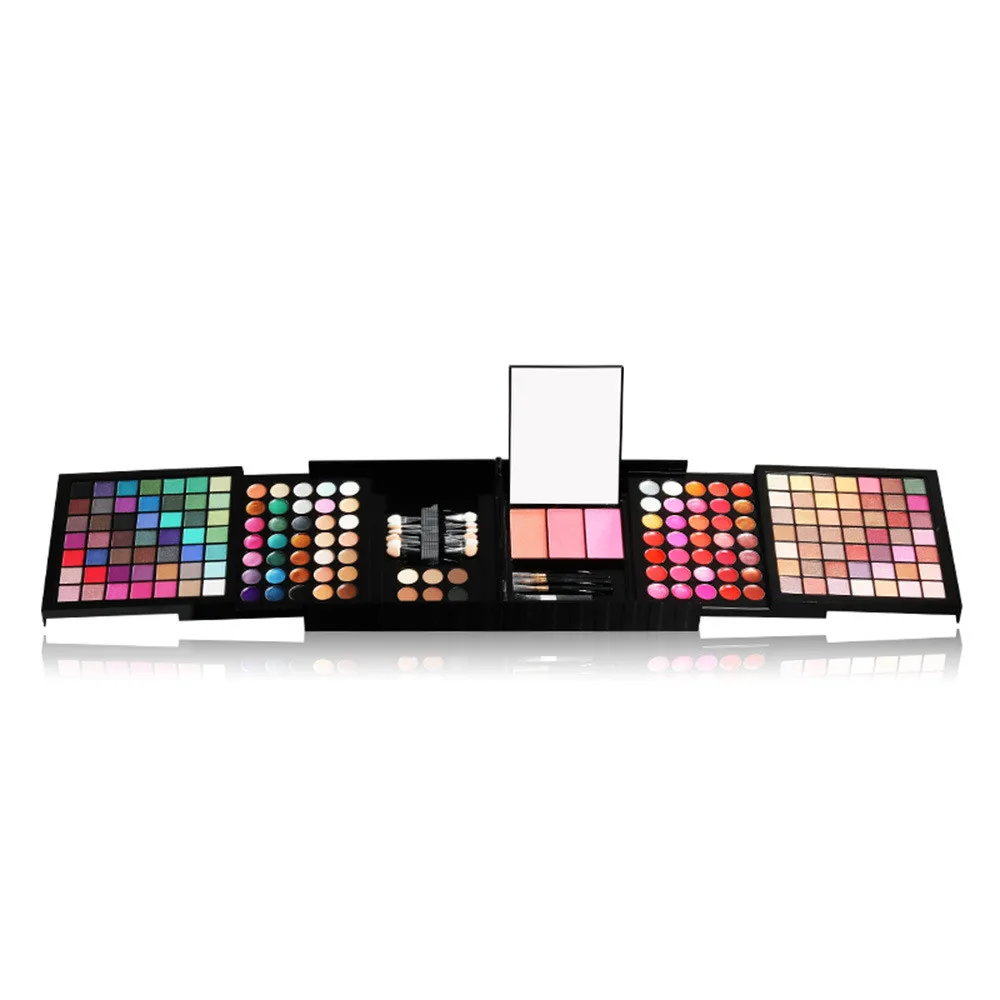 

Can OEM/ODM Full 177 Color Eyeshadow Palette Blush Lip Gloss Concealer Kit Beauty Makeup Set