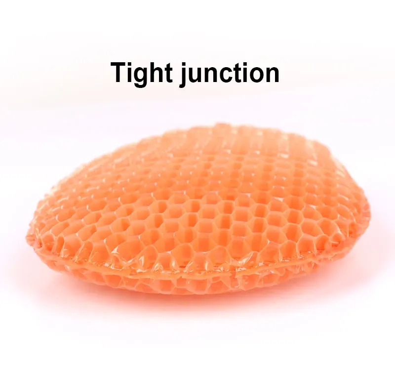 Eco-friendly Honeycomb Facial Cleansing Sponge Exfoliating Brush Facial Cleaning Face for Exfoliating Spa&skin Care TPU 0.1mm