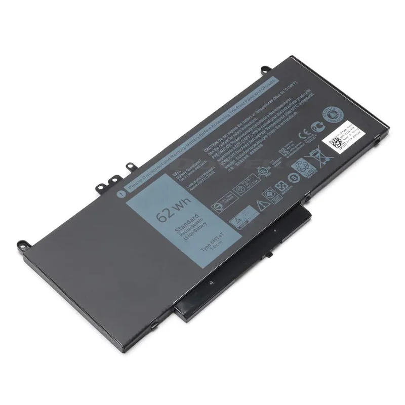 

Laptop battery 6MT4T for Dell Latitude 14 E5470 15.6 E5570 for Precision 3510 series notebook 7.6V 62Wh 7V69Y TXF9M 79VRK