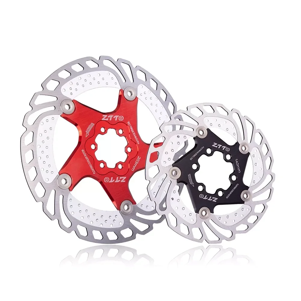 

ZTTO Bicycle Brake Cooling Disc Floating Ice Rotor For MTB Gravel Road Bike 203mm 180mm 160mm 140mm Cool Down Rotor vs RT99 RT86