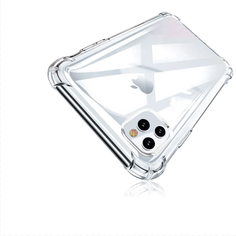 

Zhike for Coque iPhone Funda iPhone Transparent Anti Yellow Wholesale iPhone Pro Max 12 Shockproof Wholesale Clear Phone Cases