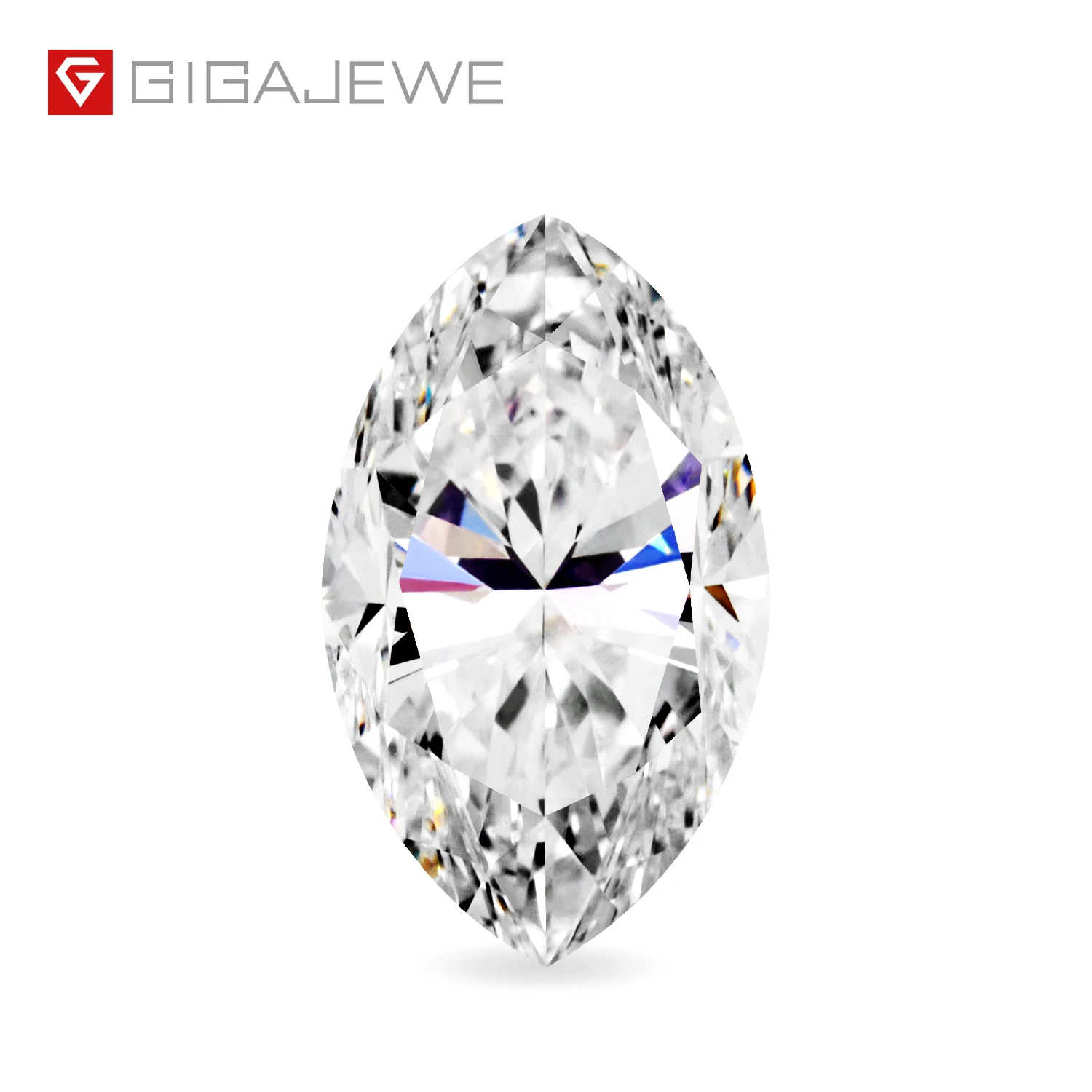 

GIGAJEWE Loose Diamond CVD white color Marquise cut With IGI certificate lab grown round brilliant cut man made Diamond