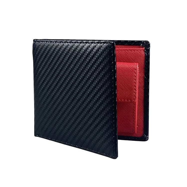 

Experienced manufacture genuine leather man wallet with card holder, 3 colors
