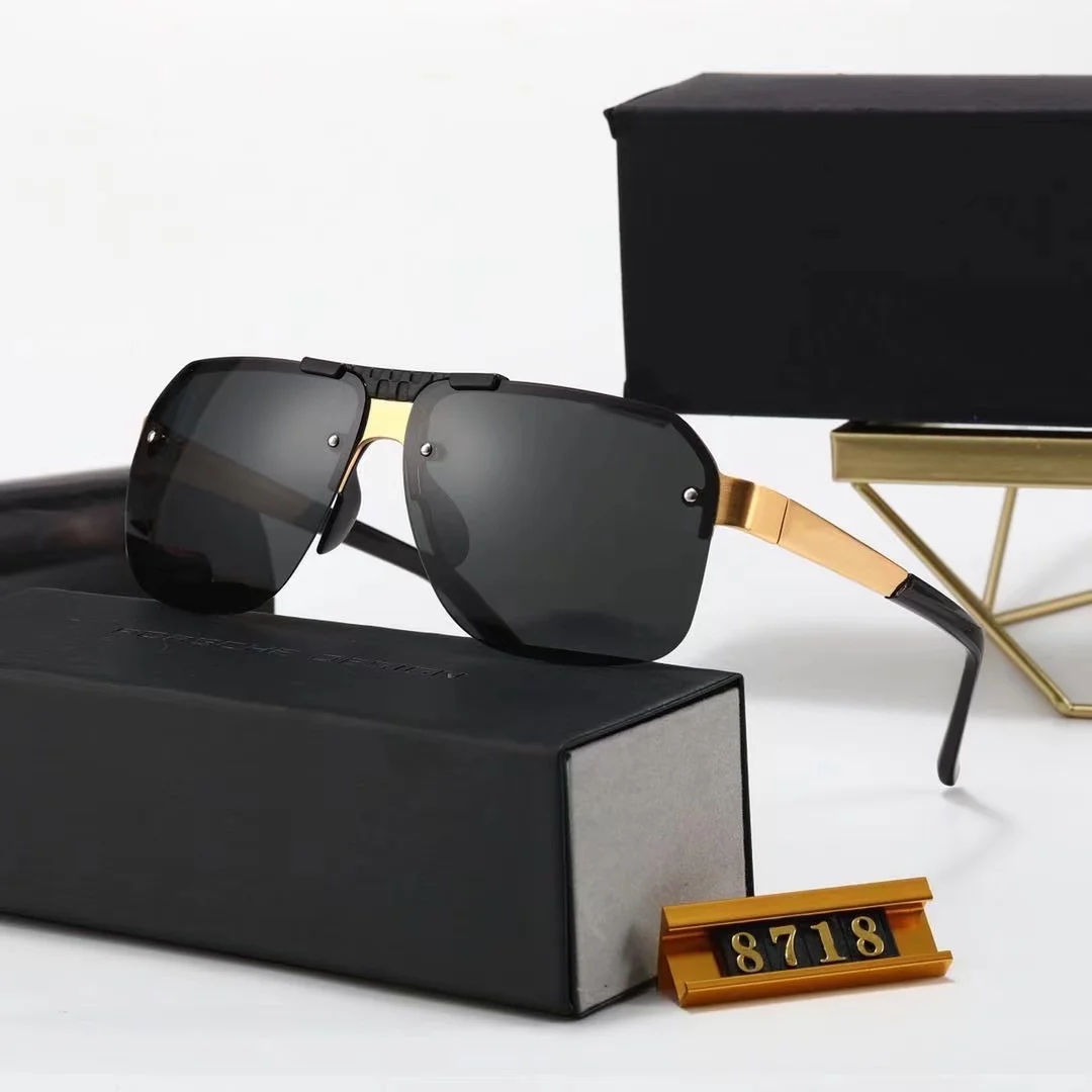 

Classic High End Sunglasses Polarized Men Driving For Brand Design Mirror Eyewear Male, 4 colors