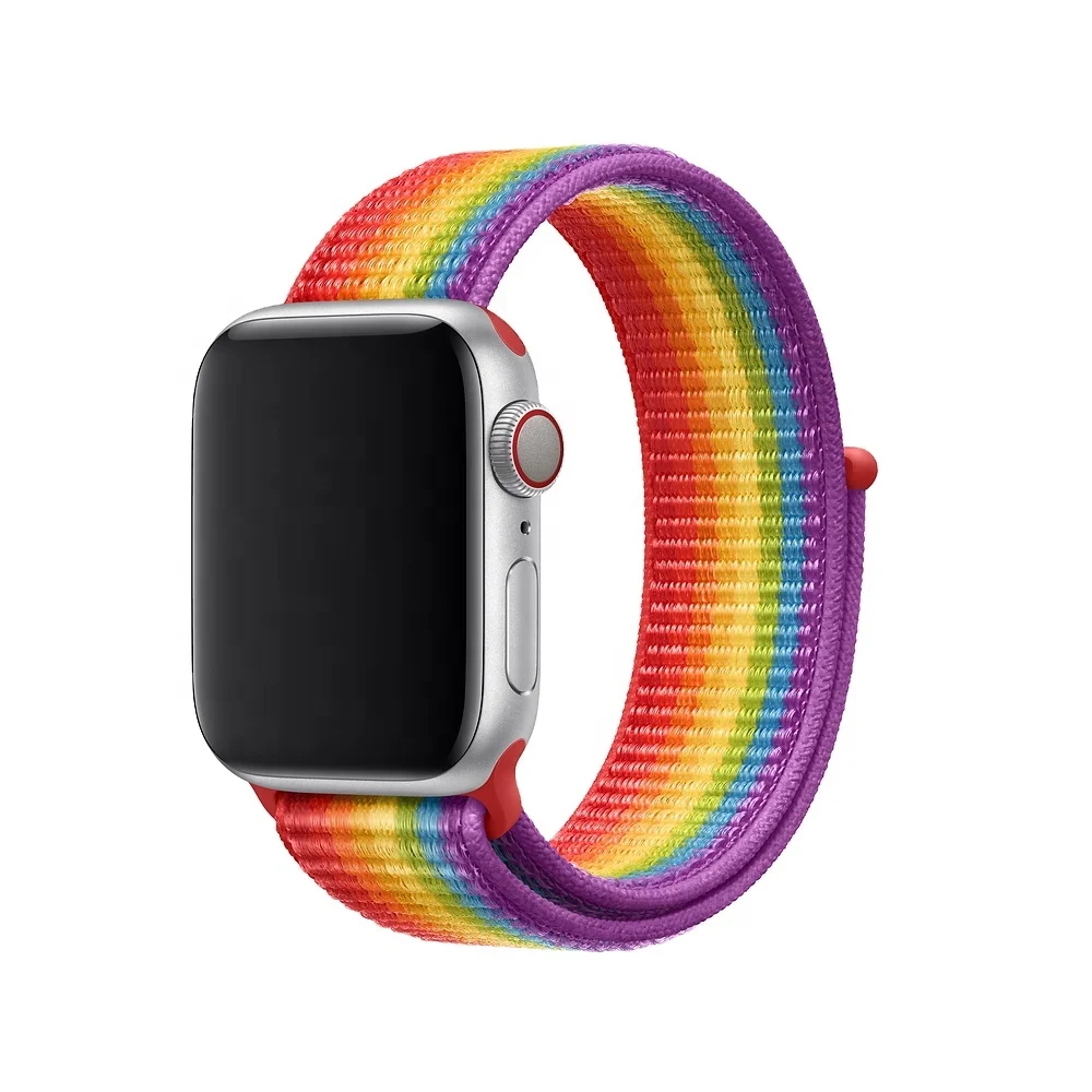 

Nylon Loop Compatible for Apple Watch Strap for iwatch 5 band 38mm 42mm Watchband Bracelet