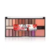18 color glitter eye shadow 2 color blush/eye shadow box base 3 in 1 color makeup plaette