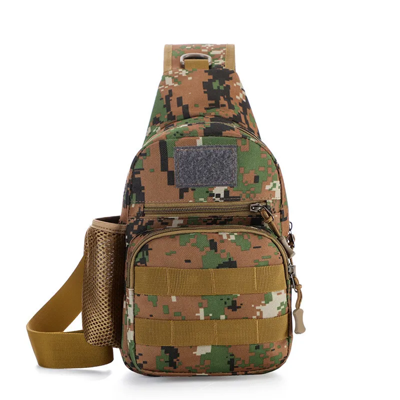 

Camping Sling Bags Unisex Custom Logo Army Shoulder Backpack Camouflage Chest Bag, Customized color