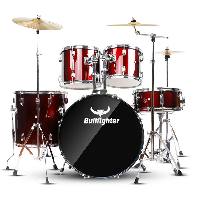 

Bullfighter DW1 Professional Drum Set 5pcs Drum Kit For Adult