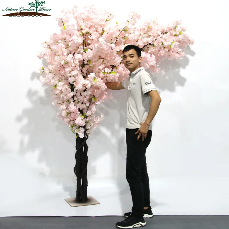 

Fashion True Trunk Sakura Plant Artificial Indoor Cherry Blossom Tree Arches