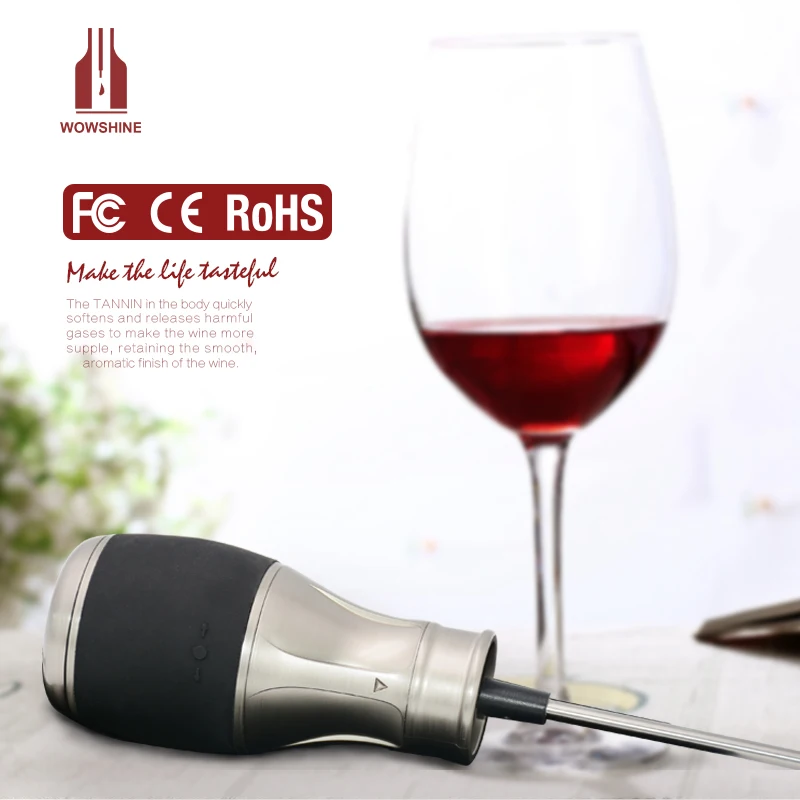 
Wowshine Electric Wine Aerator One Touch Aeration 