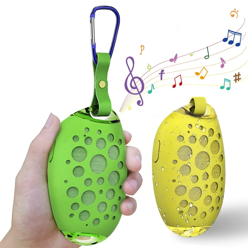 

Waterproof Mini Mango Style Wireless Speaker, Green, yellow