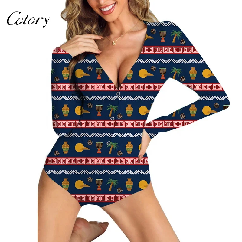 

Colory Fashion Onesie Polyester Women Plus Size Onesie V-neck Zodiac Signs Oneise Adult Onesie Jumpsuit, Customized color