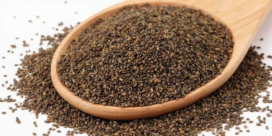 Nigella seeds on flatbread