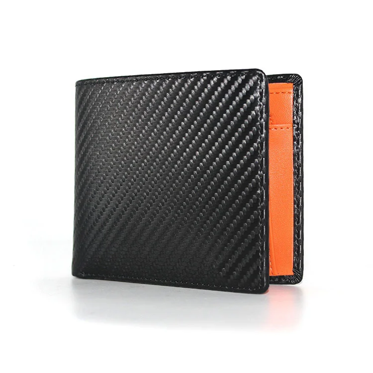 

2021 New Women Convenient Genuine Leather Bifold Rfid Credit Card Holder, Can be customized