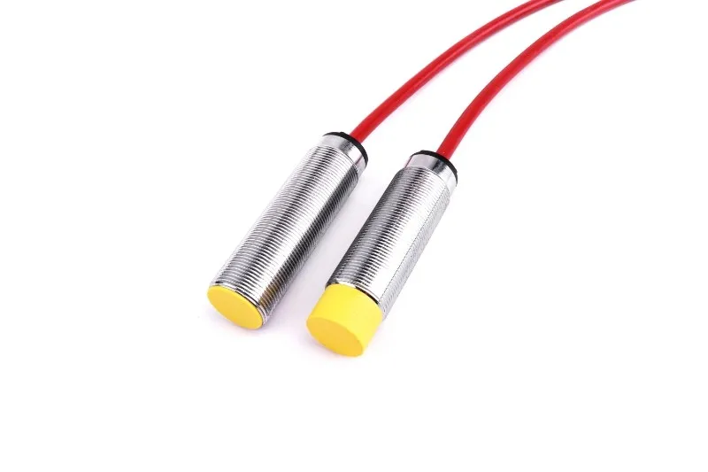 耐高温120&deg;C M30电感式接近开关 齐平10mm 非齐平15mm 内置温信号处理芯-2