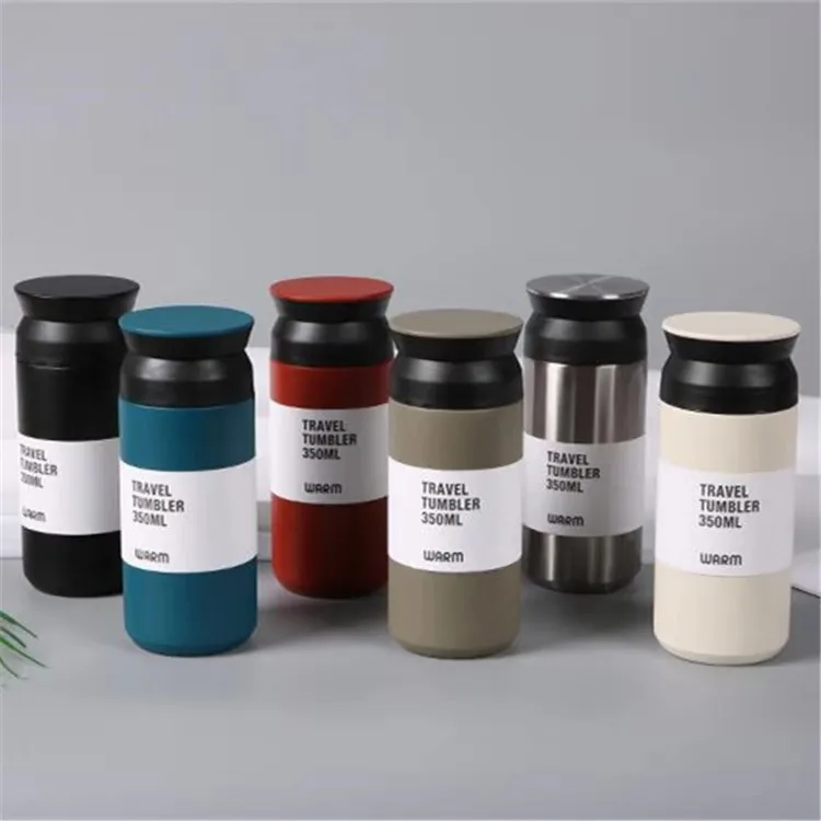 

500ml Cute Mini Japanese Travel Tumbler Insulated Bottle Double Walled Vacuum Insulated Japanese Kinto Coffee mug Gift cup, Based pantone color number