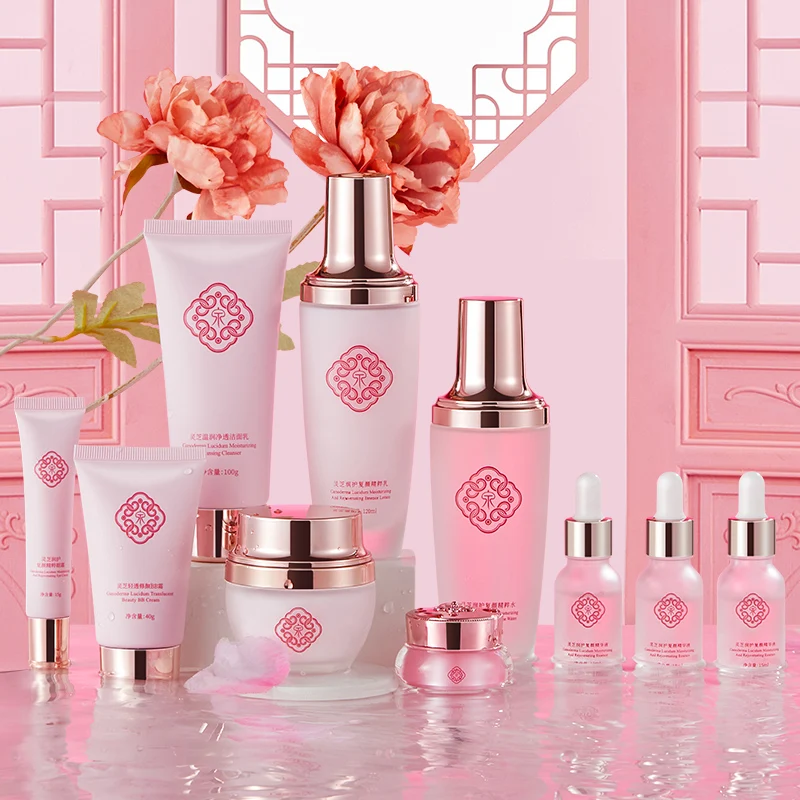 

Oem Skin Care Set Whiten And Moisturizing Korean Face Care Beauty Products For Women Private Label Herb Face Skin Care