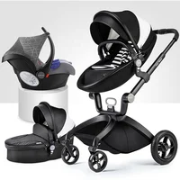 

2019 Folding Carriage new and luxury design 3 in 1 baby stroller 3 in 1 pram baby strollers travel system