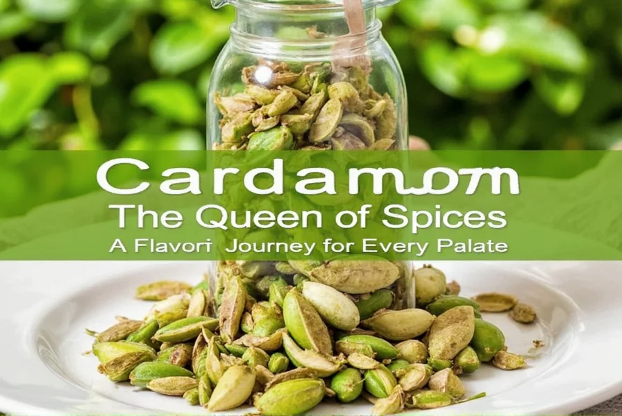 Grinding Cardamom