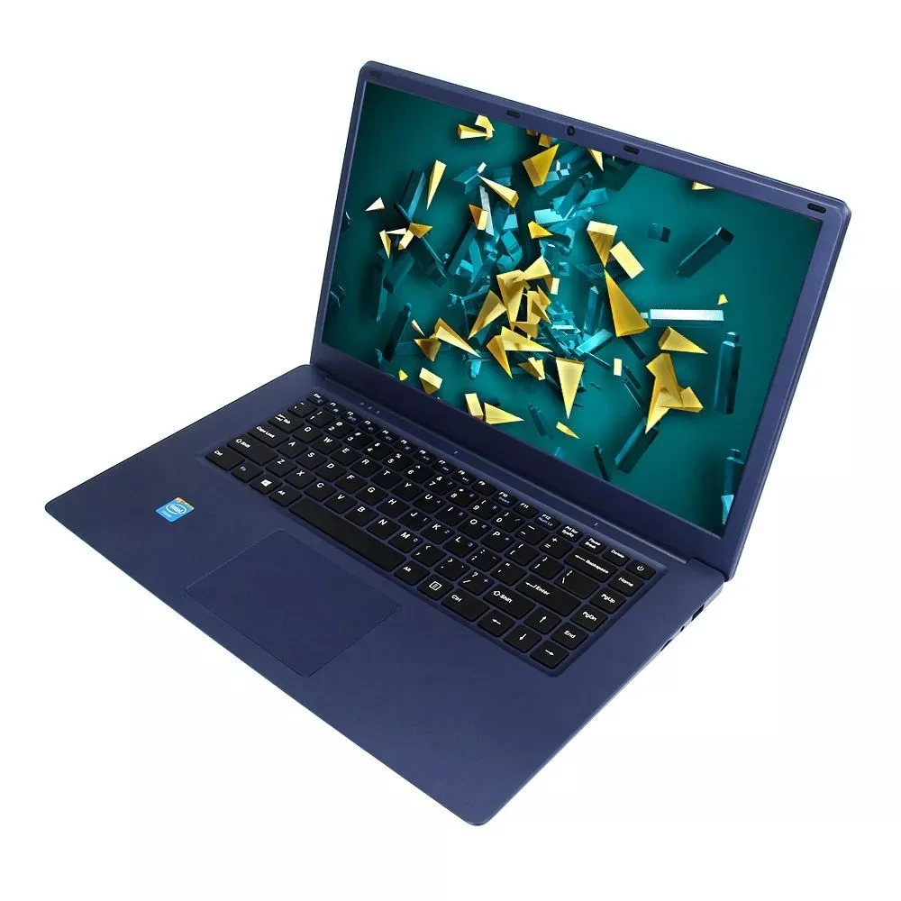 

15.6'' Wide Screen Notebook Intel Atom X-Z8350 Ultrabook 4GB RAM 64GB ROM Quad Core Slim Laptop Computer Support Max128GB TFCard, Black//blue/white