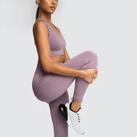 

Custom 2019 Female Basic Seamless Leggings High Waisted Workout Casual Womans Leggings Yoga Gym Wear Fitness Apparel for Women