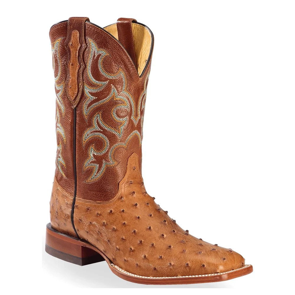 

Men`s Full Quill Osterich Western Boots