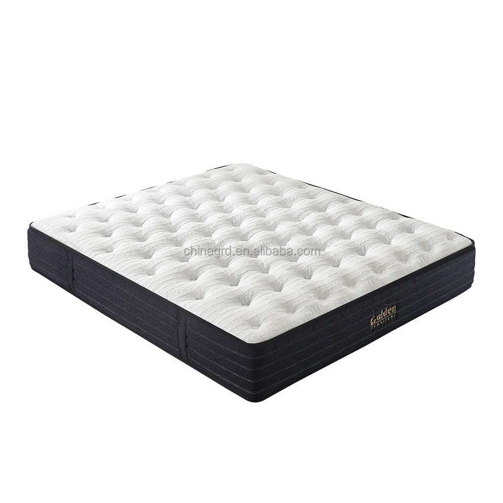 

Hypo-allergenic Eco-Friendly fabric queen size latex mattress memory foam topper gel foam mattress on sale