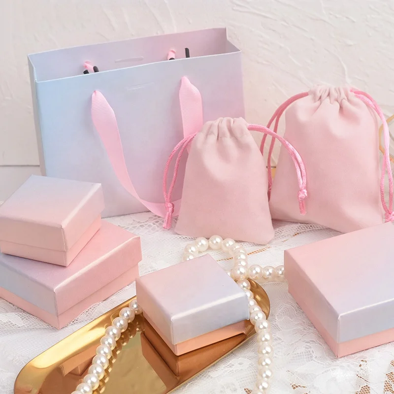 

New style Fine Simple Jewelry Packaging Box Custom