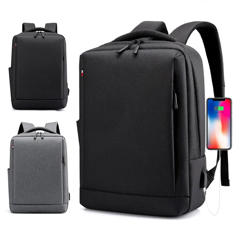 

Hot selling Large Capacity multifunction nylon waterproof High quality antitheft backpack with USB and laptop backpack, Blue, grey or customized