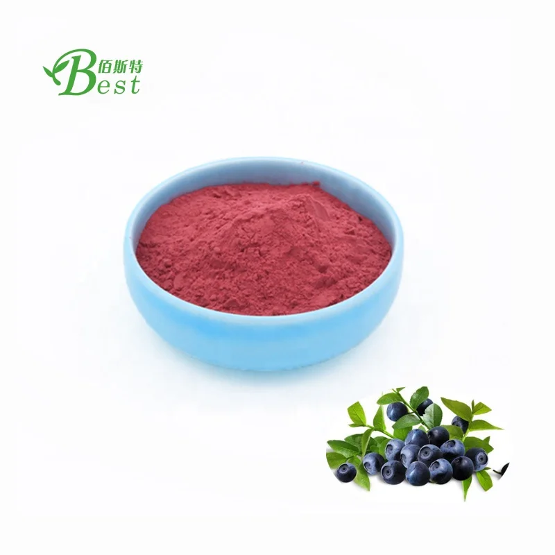 

100% natural bilberry fruit powder/fruit juice powder