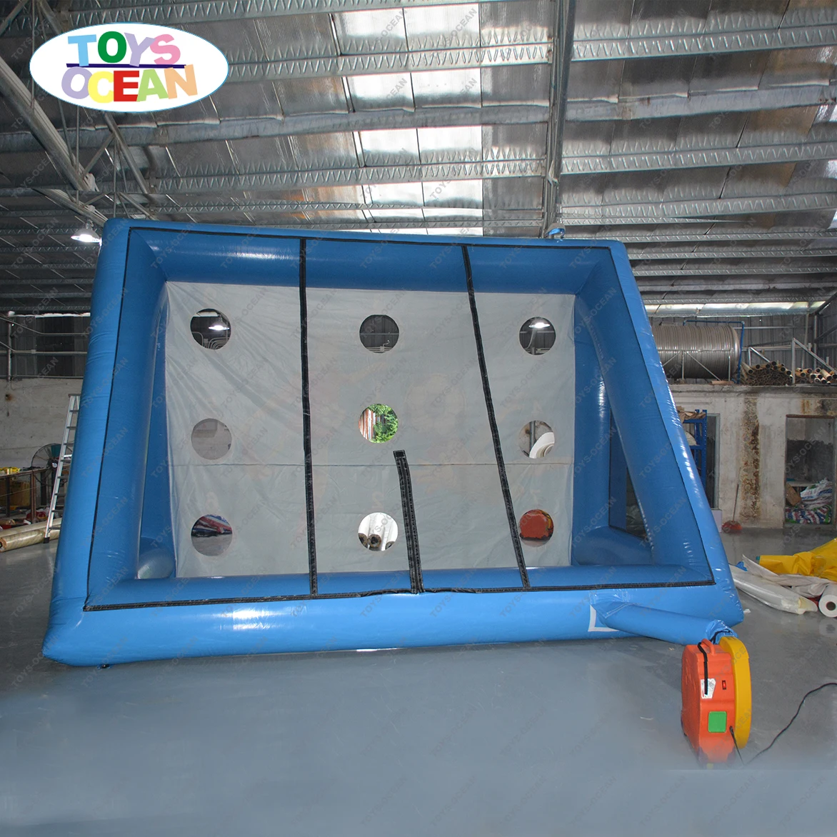 2022 New Inflatable Soccer Goal Shooting Target Football Gate Shooting