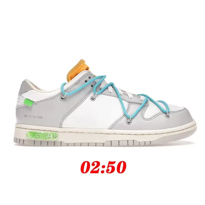 

The 50 Skateboard Shoes LOT 1-50 Dunks Low Black White Beige Purple Pink Green Platform Designer Sports Off sneakers