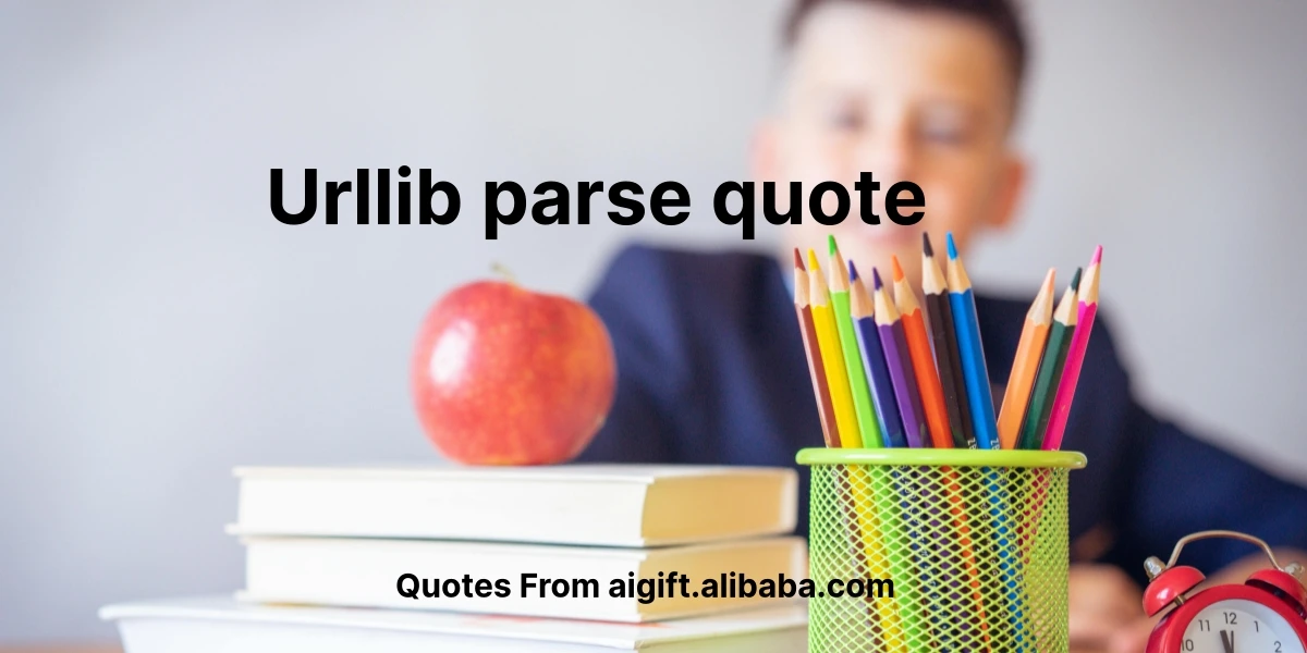 urllib parse quote