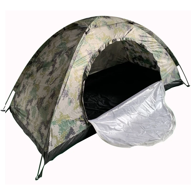 

Gujia Lightweight Portable Outdoor Dome Heavy Duty Camouflage Digital Camo Camping Tent for 1-2 Person