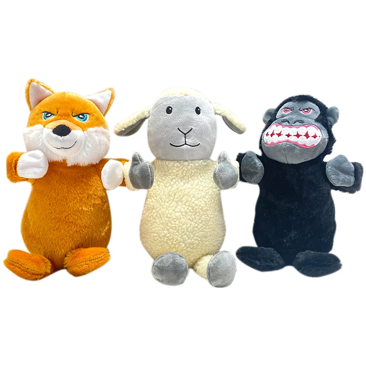 

Lifelike Animal Shape Oem Dog Durable Toys Plush Dog Toy With Squeaker