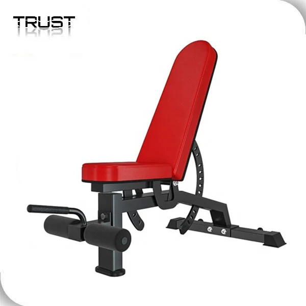 

gym equipment fitness press Weight Lifting Bench Rack Set, Black,red