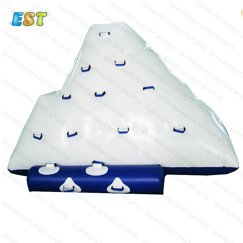 

Lake toys Iceberg Climbing Inflatable Water Games Adults Inflatable Floating Sea Mountain, Blue, white, red, green or customized as request