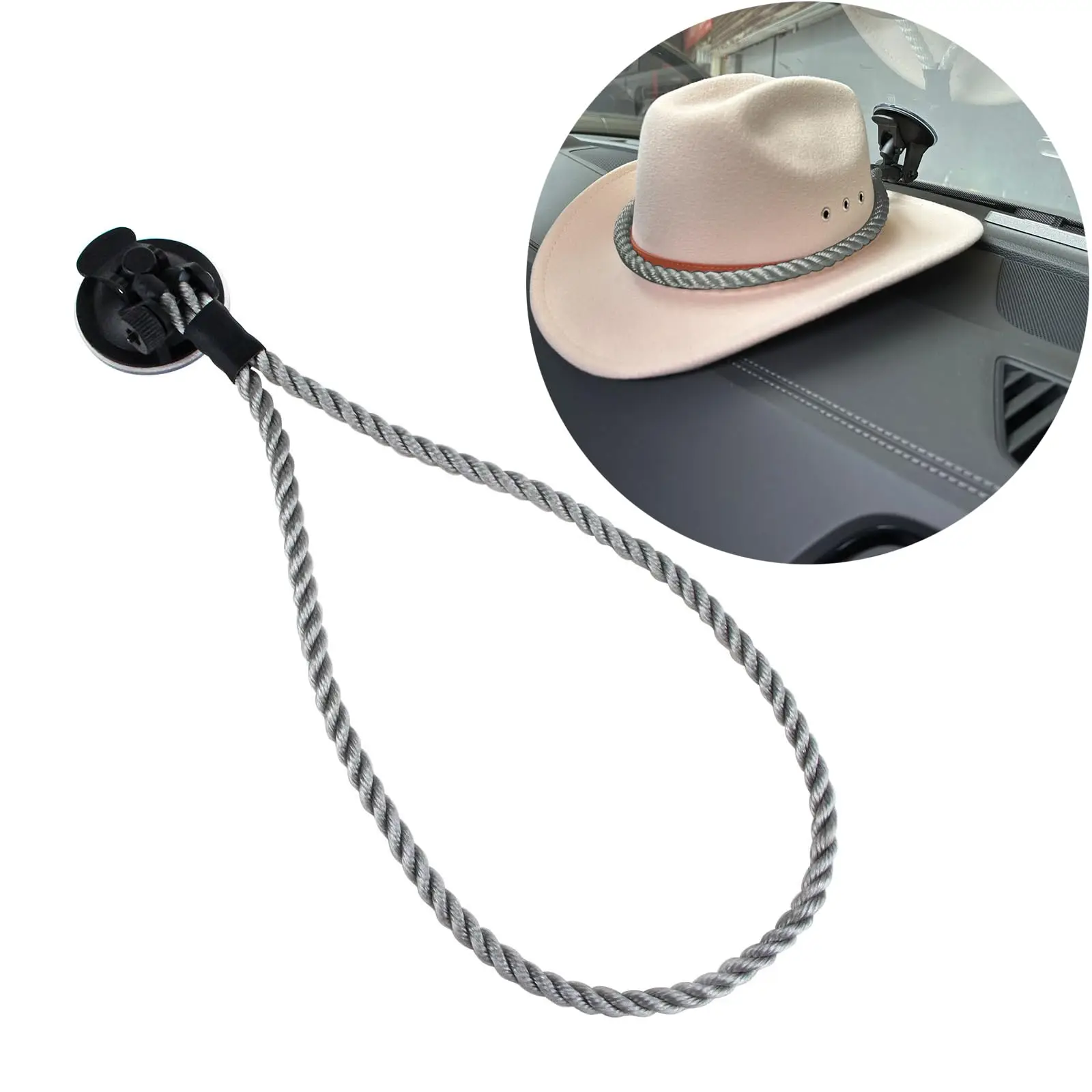 

Multi-Functional Storage Holder Rack For Truck Hats Hanger Car Accessory Car Mounted Cowboy Hat Holder